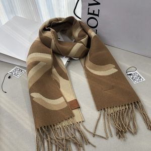 LOEWE wool and cashmere blend scarf